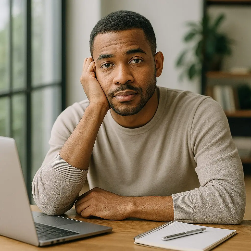 Man with a lot to do