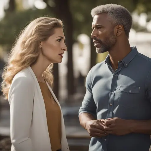 Couple navigating Difficult Reactions
